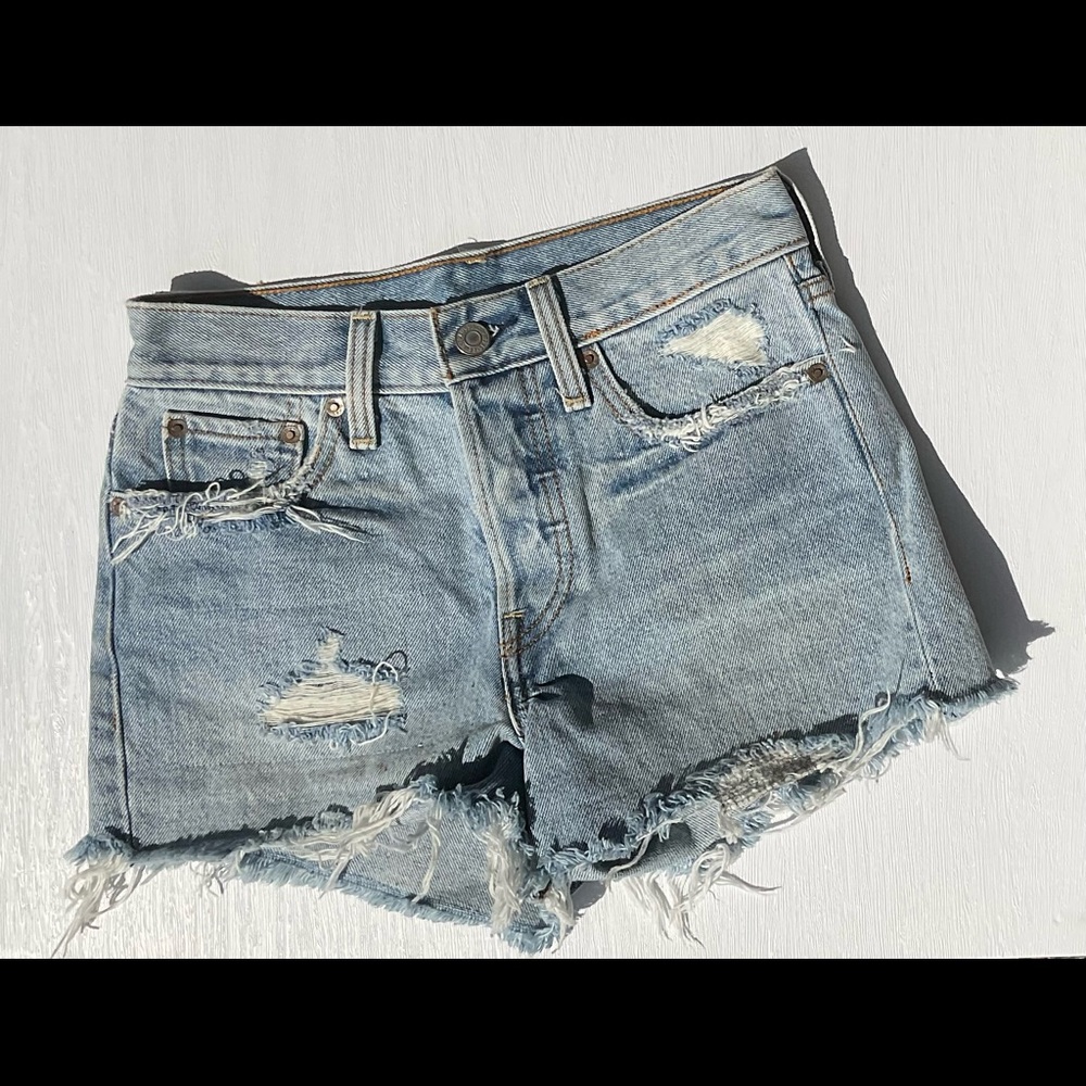 Levi’s Vintage Distressed Shorts